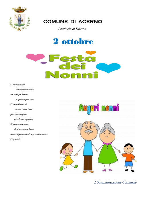 FESTA DEI NONNI