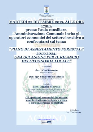 Manifesto PAF incontro ditte boschive web